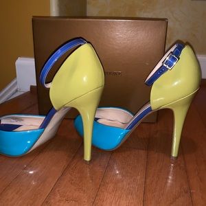 Size 9, Audrey Brook, Colorful Platform Shoe